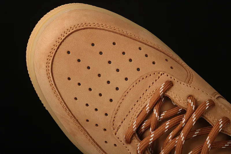 All categories Nk Air Force 1 Air Force series Nk Air Force 1 High Air Force high top Nk Air Force 1 High '07 2019 new version of wheat color Air Force One high top sneakers CJ9178-200